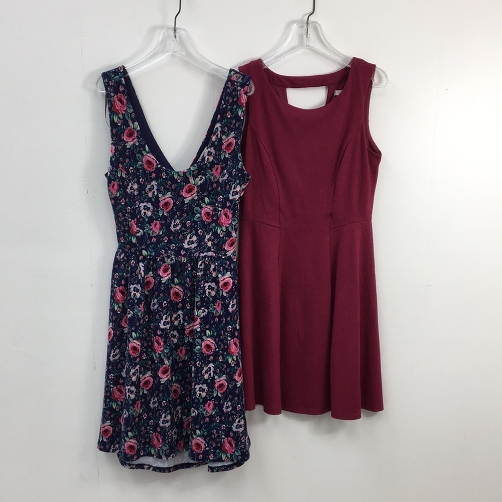 Lauren Conrad Women's Sleeveless Summer Dress Bundle of 2 Size S/4 EXCELLENT